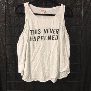 “This Never Happened” Tank